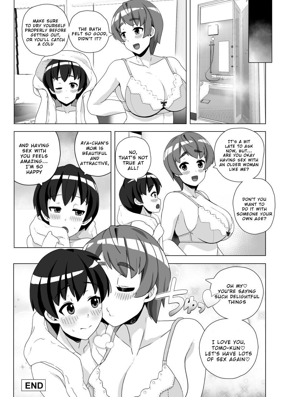 Hentai Manga Comic-My Friend's Mom Is a Sex Friend Who's OK With Creampie-Read-19